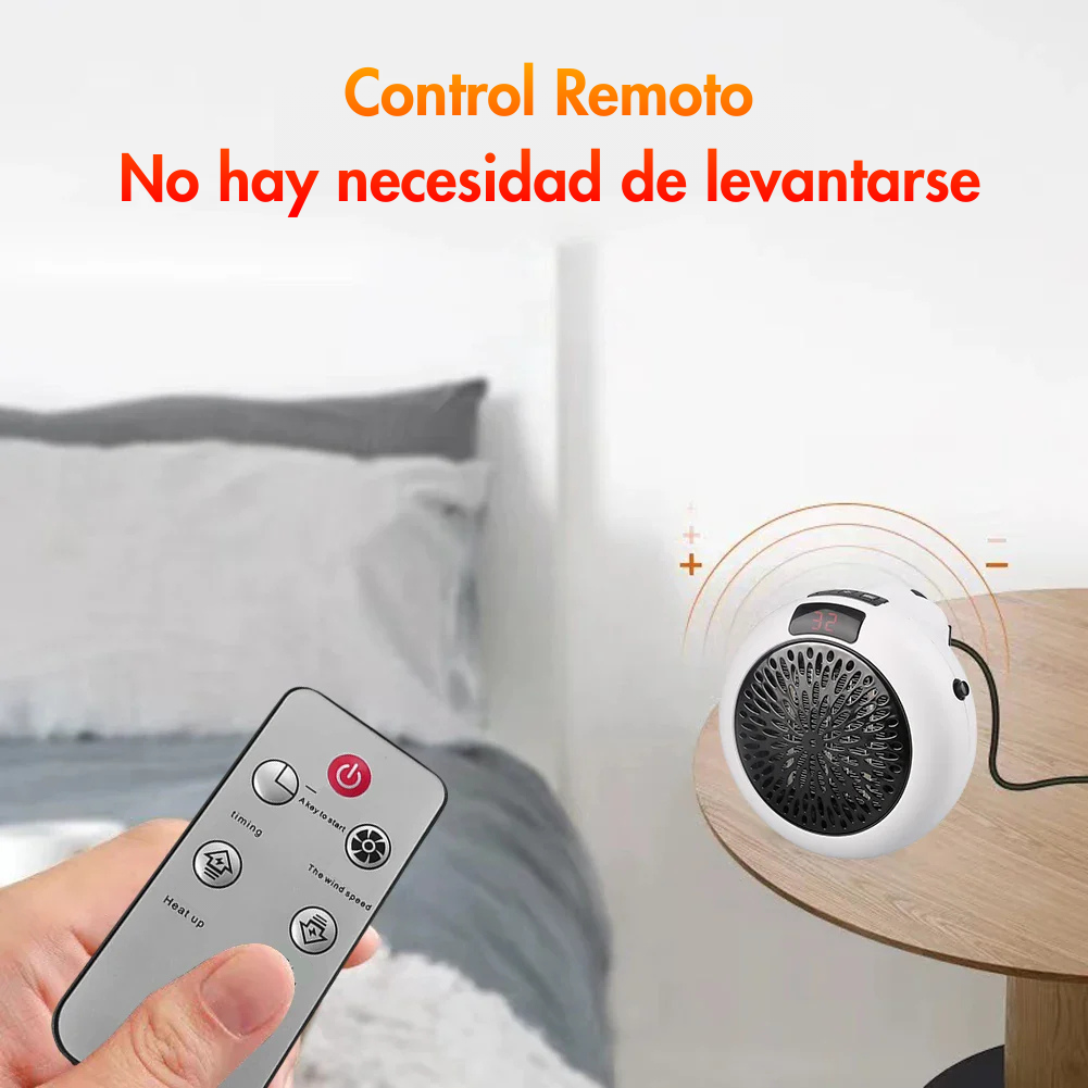 Calefactor Portátil con Control Remoto